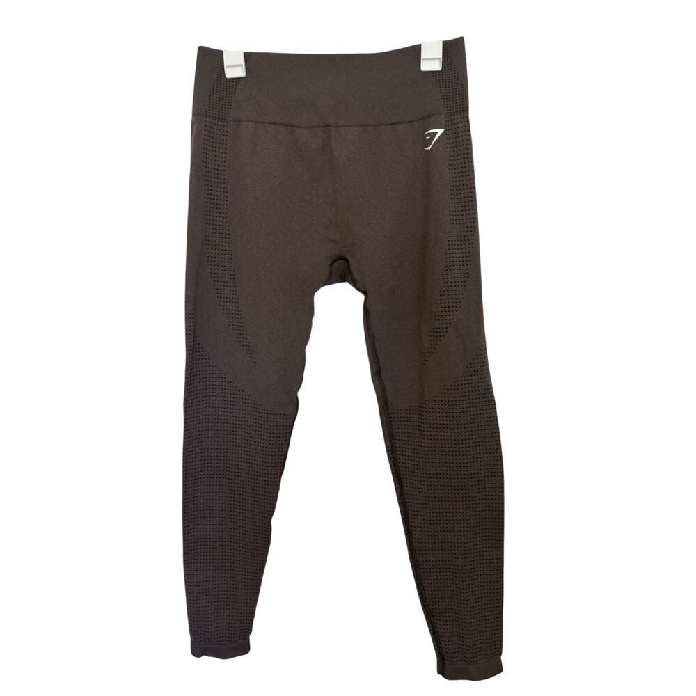 Gymshark VItal Seamless Leggings Mocha Brown XL Stretch Gym Workout